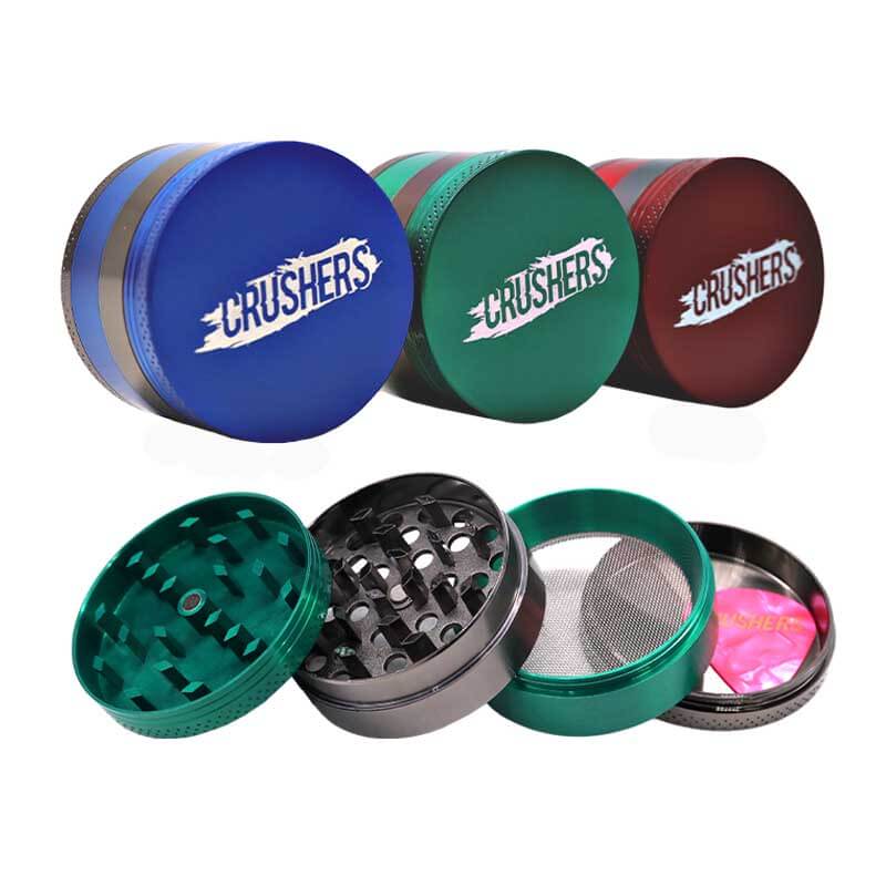 Crushers Classic 4 Part Grinder (GR227) | 52mm | Assorted Colors product image